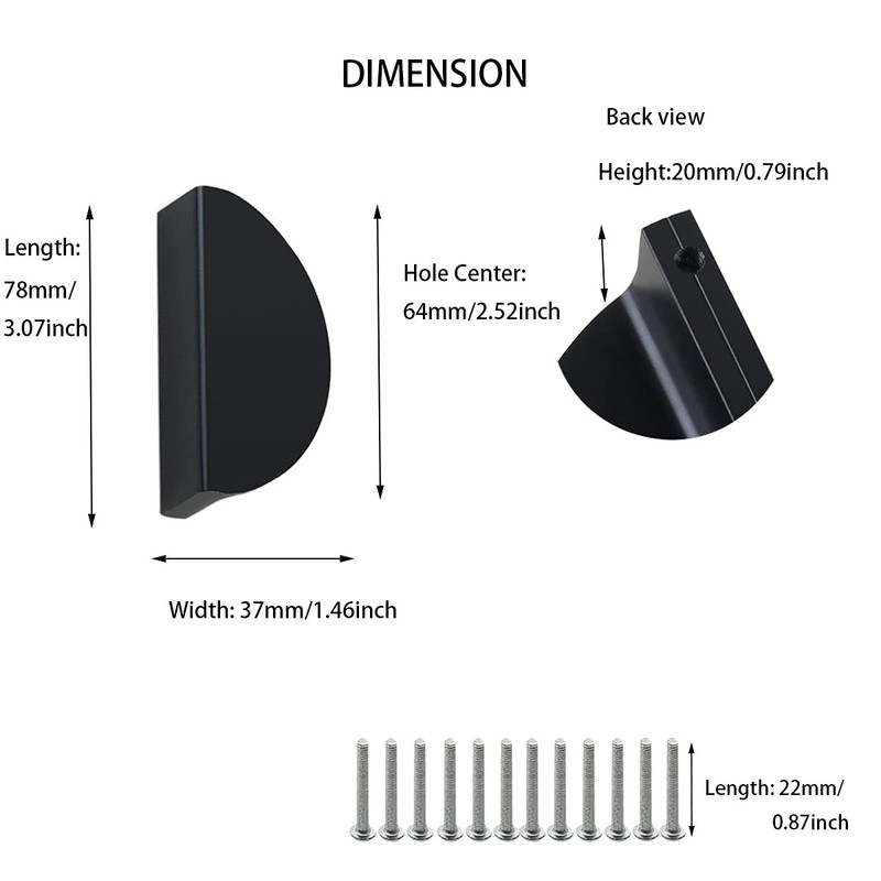 Skyscraper 6 Pack Round Triangle Shape Stainless Steel Metal Kitchen