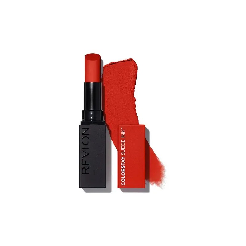 Lapiz Labial Revlon Colorstay Suede Ink 014 Spit Fire