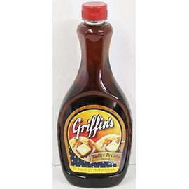 Griffin's Butter Pecan Flavored Syrup 24 Oz. (Pack of 2)