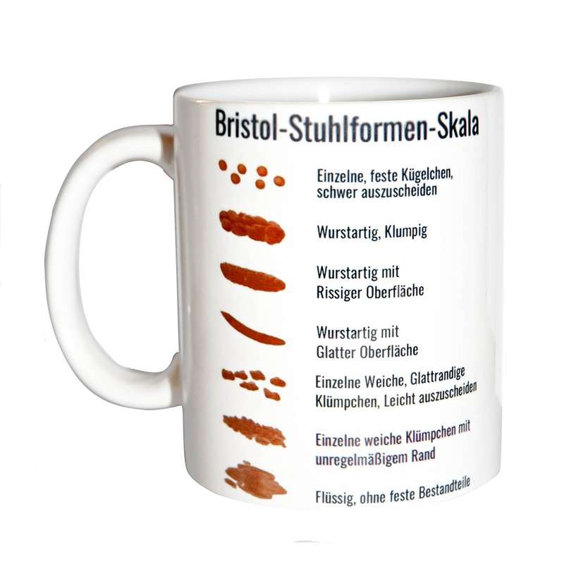 Bristol Chair Shapes Scale Medical Novelty Cup