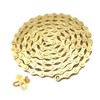 QitinDasen 10 Speed Bicycle Chain, 1/2 X 11/128 Inch 116