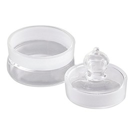 AZ One Weighing Bottle, Flat Type, 2.4 x 1.2 inches (60 x 30 mm), 2.4 fl oz (61 ml) (Pack of 1) /6-743-10