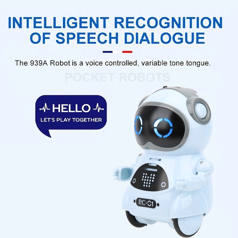939A Robot Toy Interactive Voice Recognition Record Singing Dancing Mini