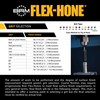 Brush Research GB41812 FLEX-HONE®, 4-1/8" (105 mm) Diameter, 120 Grit,