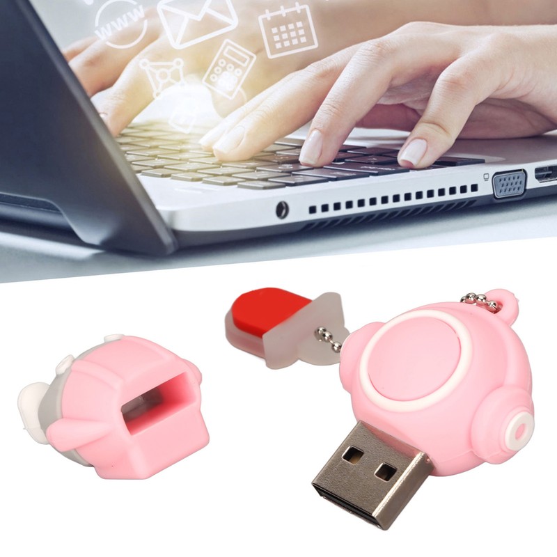 Cartoon USB Flash Drive Cartoon Style USB2.0 Interface Plug and