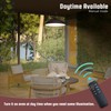 ONLSITY Solar Pendant Lights, Outdoor Indoor 300 Lumen Solar LED