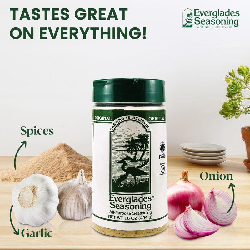 Everglades All Purpose Seasoning Signature Blend of Herbs & Spices