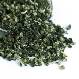 GOARTEA Biluochun Green Tea 100g / 3.5oz Nonpareil Supreme Suzhou Spring Bi Luo Chun Tea - Green Tea Loose Leaf Tea - Snail Shape - Chinese Tea Pi lo Chun