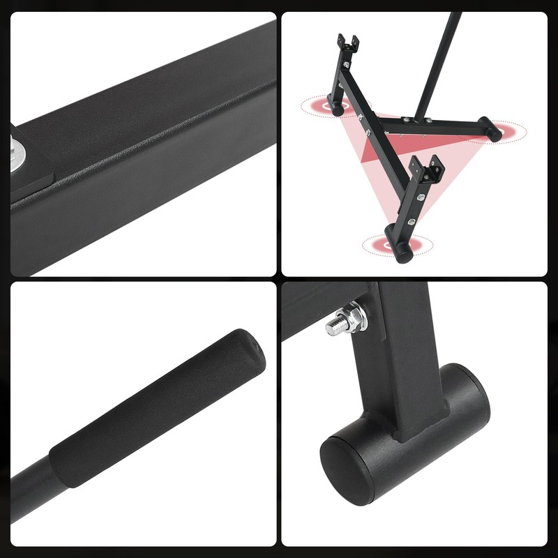 Heavy Duty Deadlift Barbell Jack: Weight Lifting Olympic Barbell Changing