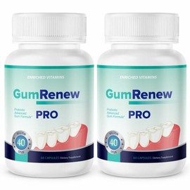 Enriched Vitamins GumRenew PRO Advanced Gum Health Formula 120 Capsules Gum Renew 2 Bottles
