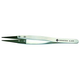 Bernstein 5-433 Forceps with Carbofib Points 125 mm Narrow Butt 1 mm Wide