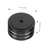 FELTECHELECTR 2pcs Aluminium Alloy Speaker Pad Sound Deadening Vibration Reducing