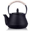 suyika Japanese Tetsubin Tea Kettle Cast Iron Teapot with Stainless