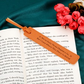 3 Year Leather Anniversary Wedding Gifts Him Her Leather Gifts for 3rd Anniversary Leather Gifts for Husband Wife 3rd Anniversary Leather Bookmark Gift for Men Women Christmas Valentines Birthday Gift