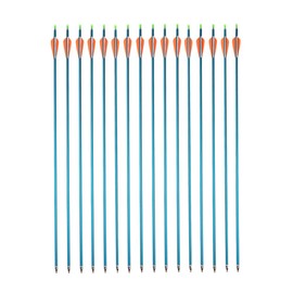 SHARROW 31'' Aluminum Arrows Spine 500 Hunting Targeting Arrow Practice Archery for Compound Bow Recurve Bow