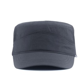 YAMEE Military Cap Unisex Denim, Army Cap Men's Classic Vintage Baseball Cap Women's Cotton, Military Cap Men's Sun Protection, Baseball Cap Adjustable for Men Women, darkgray