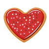 Eureka Valentine's Day Cookies Paper Cut-Out Classroom Decorations for Teachers,