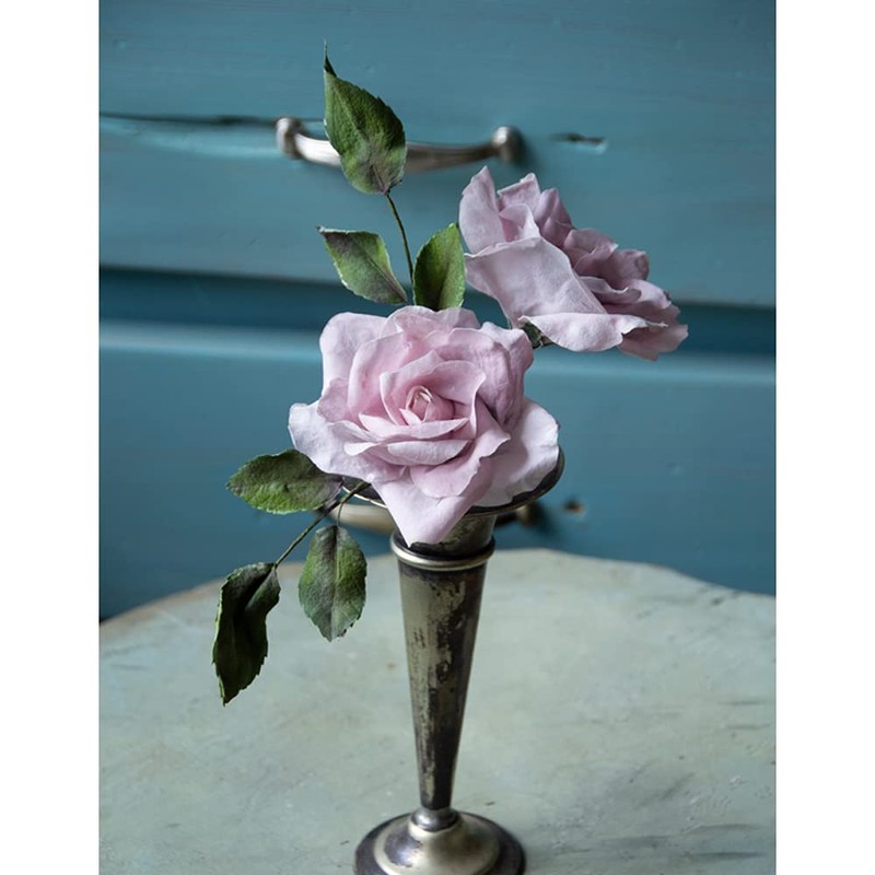 Crystal Candy Make-a-Rose Wafer-Paper Flower Kit, Pink