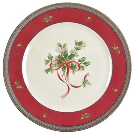 Mikasa Palatial Holly Platinum Salad/Dessert Plate