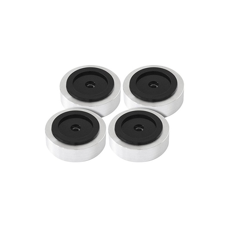 Dynavox 206381 aluminium bases for Hi-Fi devices (set of 4),