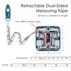 RainCaper Frank Lloyd Wright Waterlilies Compact Retractable Tape Measure -