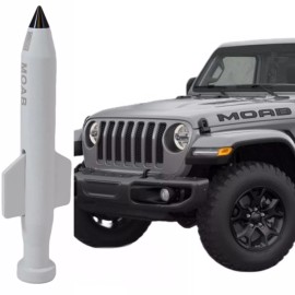 VMS RACING Mother of All Bombs MOAB Bullet Antenna For Jeep Wrangler and Gladiator 07-20