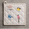 Maison d' Hermine Hot Pads 100% Cotton Pot Holders Set