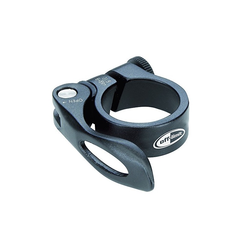 Off-Limit Seat Post Clamp with Large Lever - Black