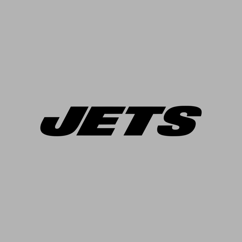 Unbranded New York Jets Vinyl Decal - White, 4"
