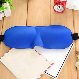 Sleep Mask, 3D Ultra Soft Comfortable Eye Masks, Sleeping Aid Blindfold for Nap, Deep Contoured Eye mask with Adjustable Strap, 100% Blocks Light Sleep Shade Cover for Men Women Children (Purple)