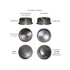NEOUZA Coffee Non-Pressurized Espresso Basket Single Wall Compatible for 54mm