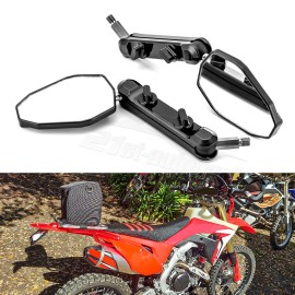 21ST Black Motorcycle Right & Left Rearview Mirrors For KTM 790 Duke 890 Adv 390 Duke