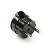 Famatel 1102-N Plug Side Output TT 16A 250V 4.8mm Black