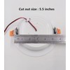Q QINGCHEN 8W RV Boat DC 12V Recessed Ceiling Light