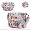 Womens Multi-Pocket Casual Crossbody Handbags Waterproof Flowral Printed Shoulder Nylon