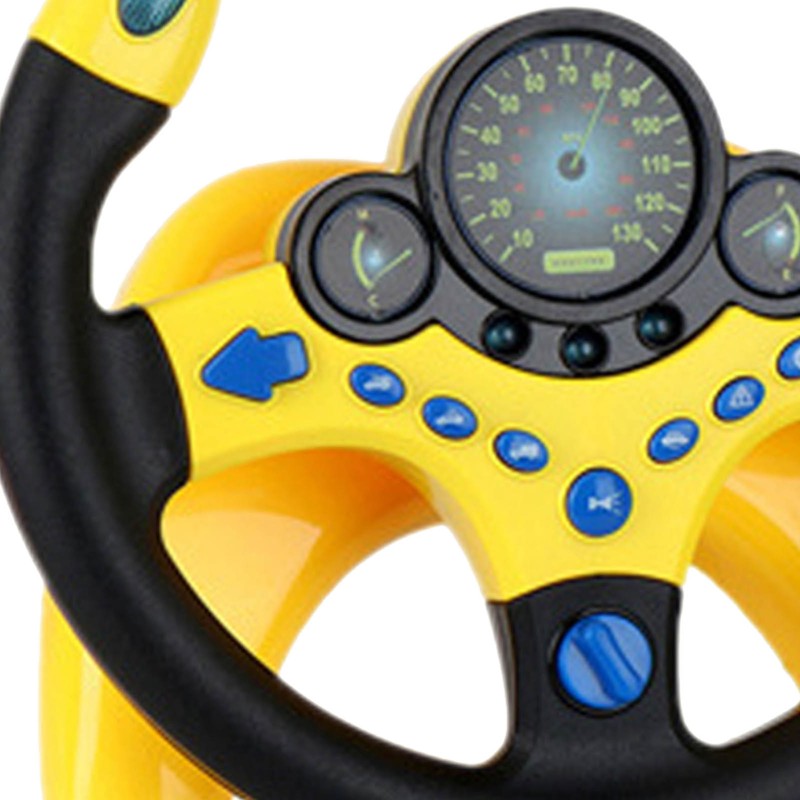 Children Steering Wheel Toy Simulation Driving Car Education Toy 360