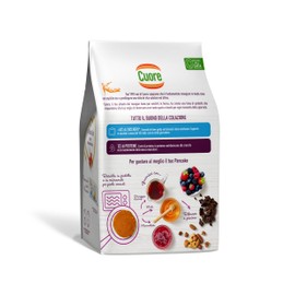 Cuore - Pancake fonte di proteine. Confezione da 8 pancake soffici e dorati. Con Olio Cuore e Vitamina B1. Ideali per Colazione e Merenda