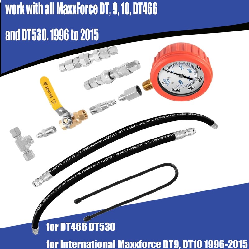 for MaxxForce High Pressure Hpop Leak Test Tool Kit fits
