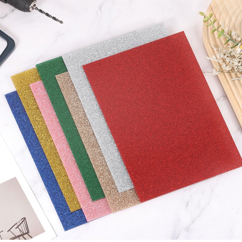 sourcing map 1 Pcs Pink Glitter Acrylic Sheets 1/8" Thickness