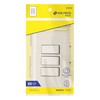 Volteck PA-APTR-BI, Placa armada 3 interruptores color marfil