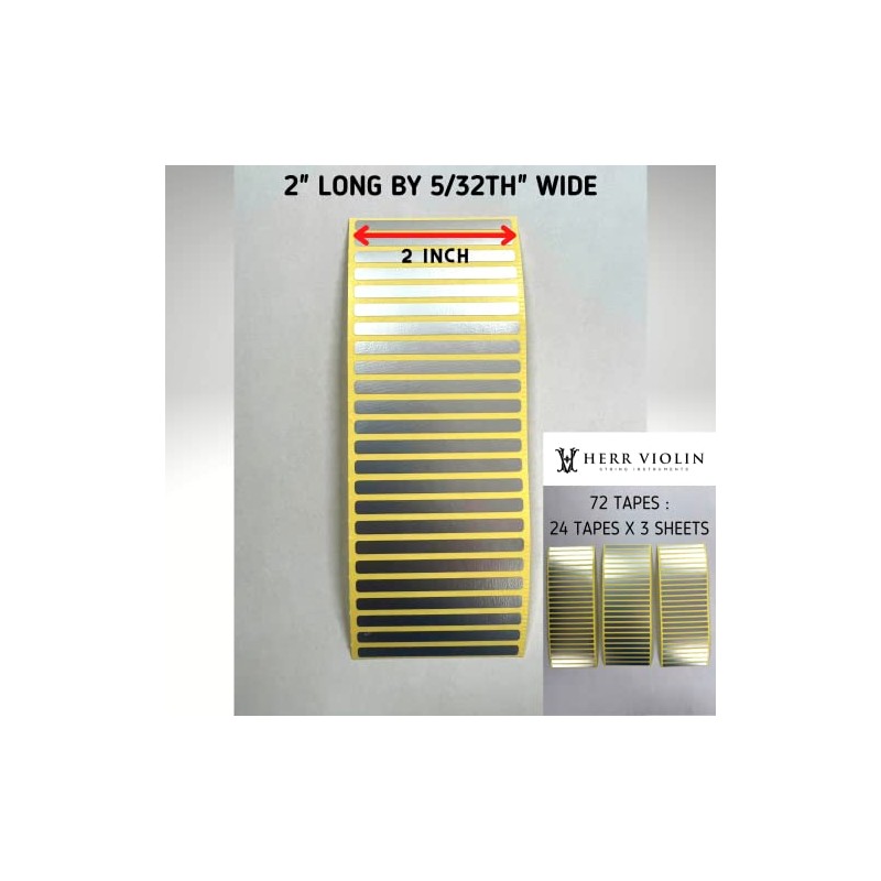 HERR Violin, Instrument Fingerboard Tape for Violin and Viola, String