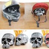 Tooyuart Helmet Holder,Skull Helmet Holder Wall Mount Helmet Rack with
