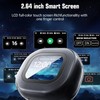 AI Language Translation Earbuds, LCD Touch Screen OWS Real-Time Translator