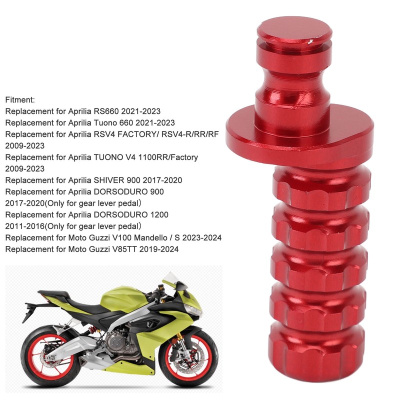 Motorcycle Rear Brake Lever Pedal Aluminium Alloy Gear Shift Lever