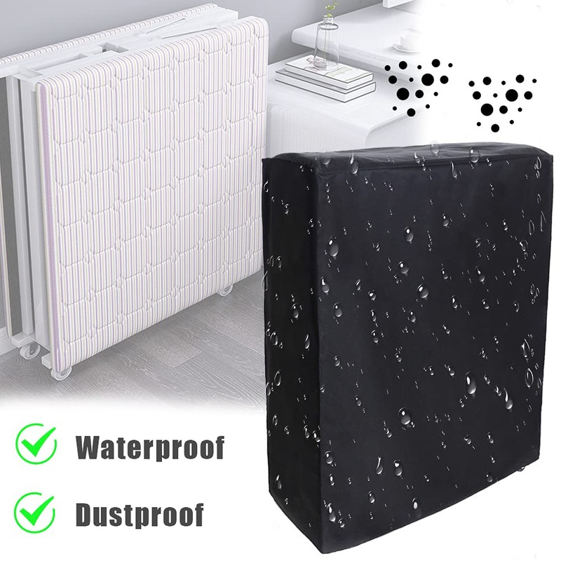 COOSOO Folding Bed Cover for Twin Waterproof Breathable Rollaway Bed