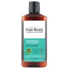 Petal Fresh Hair Resq Thickening Shampoo Anti-Dandruff, 12 Fluid Ounce,Pack of 1                                                                      
