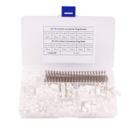 RFaha 920pcs JST-PH Kit 2.0 mm 2/3/4/5/6/7 Pin Female Head Plug JST Adapter Housing Connector Cable Socket Male Female Crimp DIP Kit (PH#2-7)