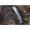 Clear Quartz Crystal Stone Hair Combs (QTY of 2)