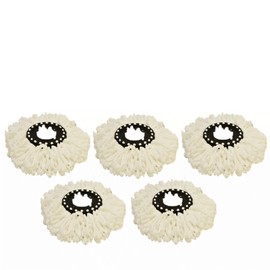 CycloMop Replacement Microfiber Mop Heads - 5 Pack