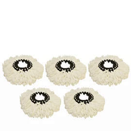 CycloMop Replacement Microfiber Mop Heads - 5 Pack